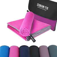 Zoegate Prosop Microfibră S XL XXL - Uscare Rapidă, Prosop de Călătorie, Sport, Plajă, Saună și Lavetă de Curățare, 80x40 cm 1