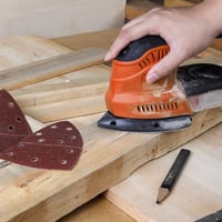 Black & Decker Egércsiszoló Papír 100db-os Szett, 40-180 Finomságú 7