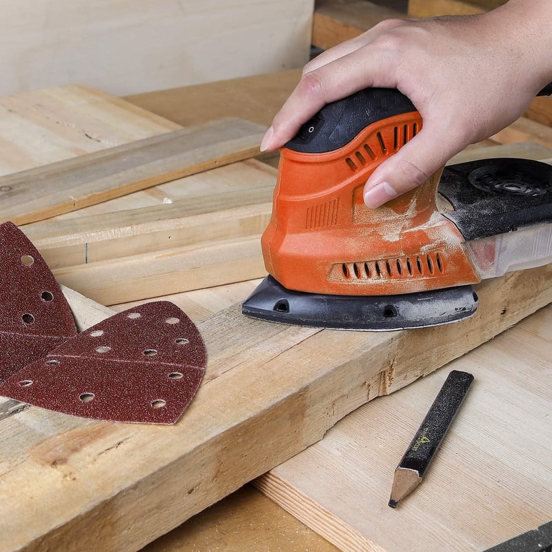 Black & Decker Egércsiszoló Papír 100db-os Szett, 40-180 Finomságú