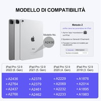 iPad Pro 12,9" Earto Bluetooth billentyűzet 7