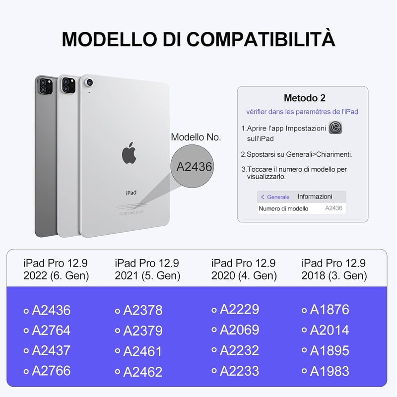 iPad Pro 12,9" Earto Bluetooth billentyűzet