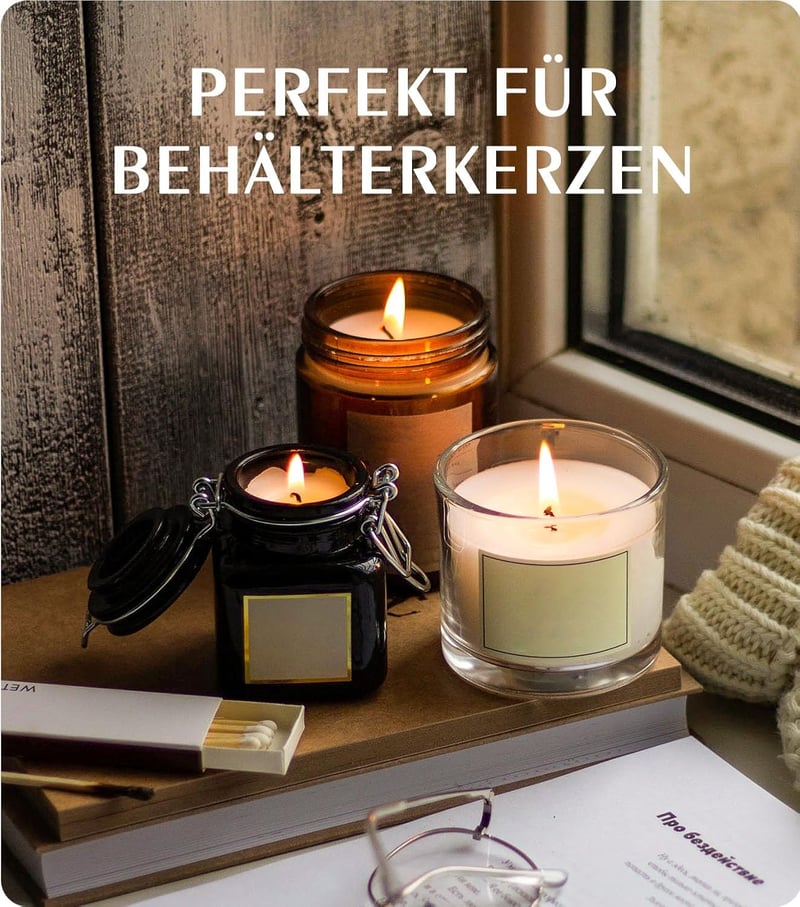 BOYUJK Prémium Bio Szójagyertya Viasz 5kg - 100% Természetes, Adalékmentes