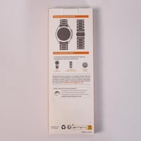 Samsung Galaxy Watch 4 fekete rozsdamentes acél óraszíj - Újracsomagolt 8