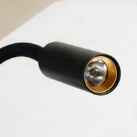 ouglres Fali Olvasólámpa 2 db - LED Fali Lámpa Kapcsolóval, 360° Hattyúnyakú, Fa és Fekete Ipari Dizájn, 3000K Meleg Fény Hálószobába, Fürdő 6