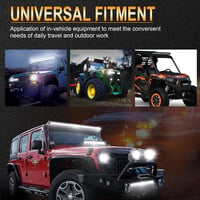 Erős 18W LED munkalámpa 4" terepjárókhoz és quadokhoz 7