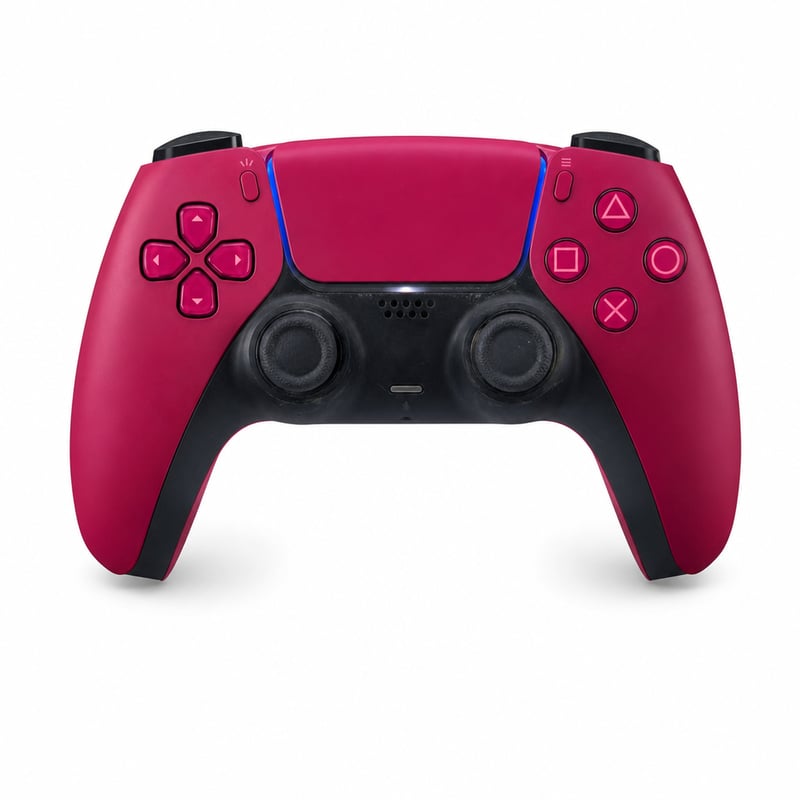 PlayStation DualSense Wireless kontroller - Cosmic Red — driftelő joystickok, egyik levegős nélkül (állapot: lásd a 2. képet)