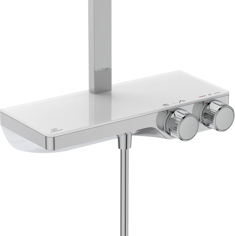 Ideal Standard Ceratherm S200 A7332AA Felszerelhető Zuhanyszett - Króm Kivitel, Sárgaréz Anyag, Fali Rögzítésű Zuhanyrendszer