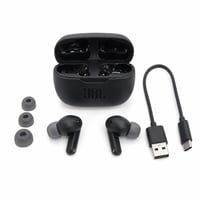JBL Wave Beam 2 True Wireless Bluetooth fülhallgató fekete — hibás, részben működik: egyik fülhallgató halkabb 1