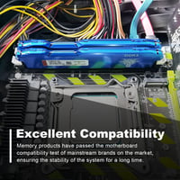 Yongxinsheng DDR4 2666MHz 8GB PC4-21300 UDIMM Asztali Memória Fekete 4