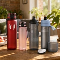Set za hidrataciju: 1l sportska boca + 500ml školska boca + 0,75l sportska boca + 600ml boca s filtrom 1