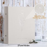 Lanpn Bézs Vászonkötésű Fotóalbum 400 db 10x15-ös Álló Képhez 2