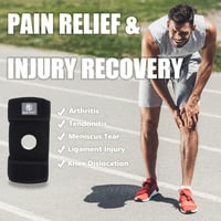 MAYKI Állítható Térdszorító Gél Párnával - Férfi/Női Sportolóknak, Meniszkusz és Arthrózis Kezelésére 6
