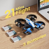 Holy Stone HS210 Mini Drón Gyerekeknek, RC Nano Quadcopter Helikopter, Lebegés, 3D Flip Funkcióval, 3 Akkumulátorral, Kezdőknek, Beltéri  7