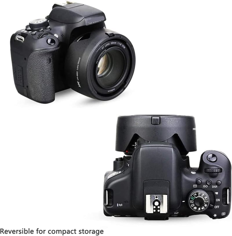 Canon EF 50mm f/1.8 STM objektívhez napellenző és UV szűrő szett, ES-68 helyettesítő