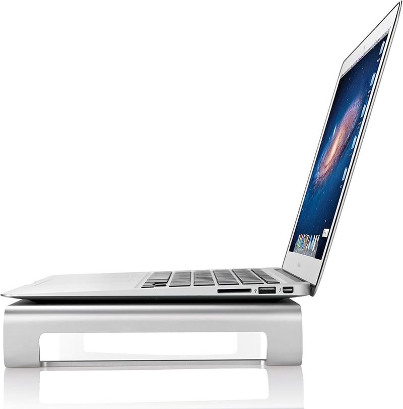 Desire2 alumínium monitor állvány iMac, MacBook és PC-hez - ezüst