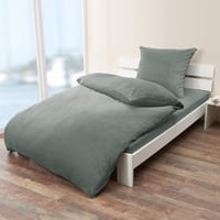 Aqua-Textil Feelwell Thermo Polár Ágynemű - Szürke Mikroszálas Lepedő és Párnahuzat Cipzárral, 155x220 cm, Géppel Mosható 4