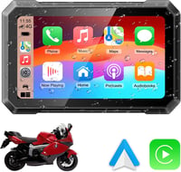 Vízálló 7" CarPlay GPS navigáció motorokhoz és autókhoz - KAOLALI 1