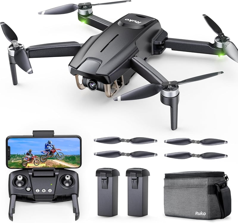 Ruko F11MINI 4K Kamerás Drón GPS-szel, 60 Perc Repülési Idő, 250g Alatti