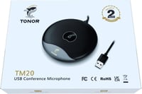 TONOR TM20 USB Konferencia Mikrofon 360°-os Hangrögzítéssel, Némító Gombbal 9