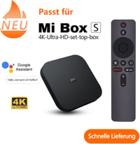 FOXRMT Bluetooth Távirányító Xiaomi Box-hoz - Hangvezérléssel, Netflix Gombbal - Mi Box S/TV Stick/4S 4K Kompatibilis - Fekete 6