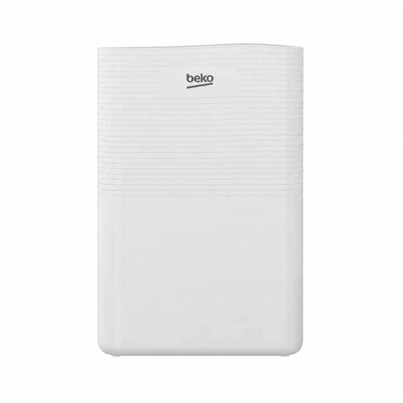 Odvlhčovač vzduchu Beko BDPO 010, 10 l/deň, 2,2 l nádrž na vodu, R290, 12-hodinový časovač, biela — Filter je ohnutý (stav: pozri 2. obrázok)