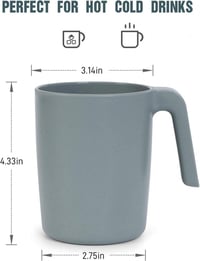 Zusammen Kávéscsésze szett, 4 darabos, Mikróban és Mosogatógépben Használható 2