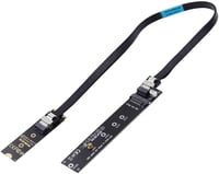 Xiwai NVME M.2 SSD hosszabbító kábel 40cm, SFF-8654 csatlakozóval 9