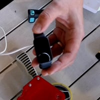 Pametna narukvica Xiaomi Smart Band 9 Active, crna, 37 mm TFT zaslon, mjerač pulsa, 5 ATM, 18 — neispravno, za dijelove (stanje: vidi 2. sliku) 2