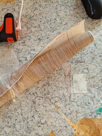 Folie autoadezivă pentru mobilă d-c-fix, stejar Sonoma deschis, 90 cm x 2,1 m, folie decorativă autoadezivă — folie șifonată (stare: vezi a 2-a poză) 2