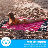 Vízálló XXL Piknik Takaró 210x200cm - Kék, Túrázáshoz és Utazáshoz 5
