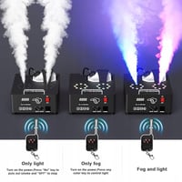 2000W füstgép 8+8 LED-del – ködgép színpadi és rendezvényhasználatra 4