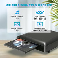 Ceihoit DVD lejátszó HDMI AV kimenettel, USB, 1080P, PAL NTSC, minden régió 2