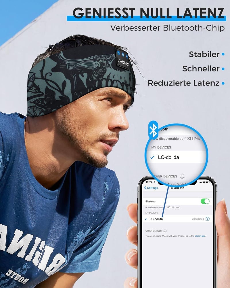 JBL Vezeték Nélküli Fülhallgató - Sportoláshoz és Alváshoz