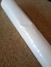 Folie autoadezivă pentru mobilă d-c-fix, alb mat satinat, monocolor, 67,5 cm x 2 m - Margine îndoită și murdară (stare: vezi a 2-a imagine) 5