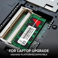 Kuesuny 2GB DDR2 800MHz Laptop Memória - PC2-6400S 200 Pin Notebook RAM Modul, 1.8V CL6, Intel/AMD/Mac Kompatibilis 5