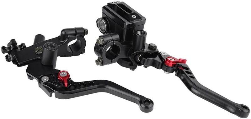 Keenso 7/8" hidraulikus fék- és kuplungkar szett motorkerékpárhoz
