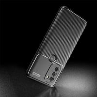 Motorola G71 5G szénszálas, ütésálló tok - koromfekete 9