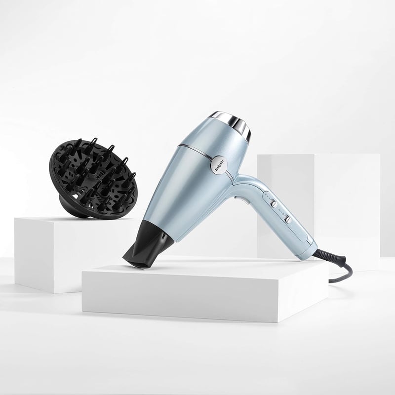 BaByliss Hydro Fusion ionos hajszárító, plazma technológiával - Kék