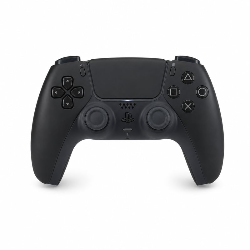 Sony DualSense PS5 vezeték nélküli kontroller - Midnight Black — töltőkábel nélkül (állapot: lásd a 2. képet)