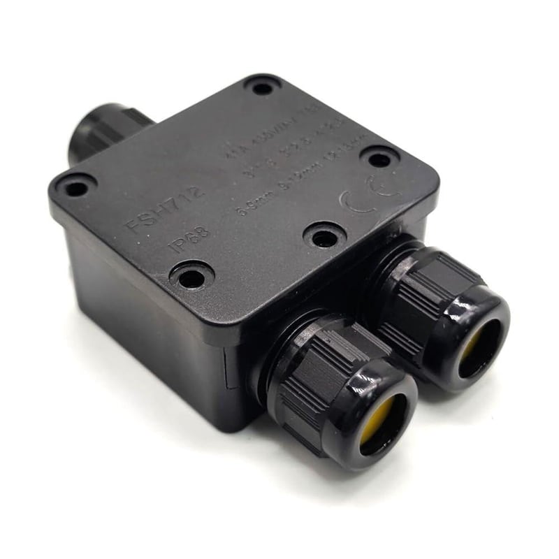 GXMRHWY IP68 Vízálló Y-alakú Kábelcsatlakozó Doboz Készlet 5-9mm