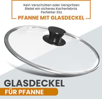 KICHLY Előzsírozott Öntöttvas Serpenyő - Grillezéshez, Beltéri és Kültéri Használatra (20 cm) 4