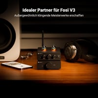 Fosi Audio P3 Hi-Fi csöves előerősítő Bluetooth 5.1-gyel és hangszínszabályzóval 5