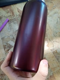 Owala FreeSip rozsdamentes acél kulacs 946 ml (32 oz) fekete cseresznye piros szín szivárgásmentes — használt (állapot: lásd a 2. képet) 4