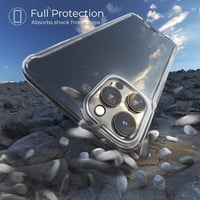 iPhone 12/Pro Ütésálló Átlátszó Védőtok 5