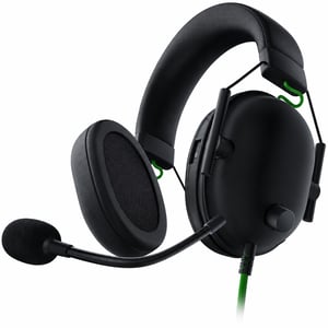 Drôtové herné slúchadlá Razer BlackShark V2 X – Triforce 50mm, 7.1 — zapáchajúce vnútro, odlepený náušník (stav: pozri 2. obrázok)