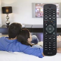 FOXRMT Univerzális Távirányító Philips TV-hez - Kompatibilis Minden 4K, UHD, HDR, Smart TV Modellel - Egyszerű Használat 10m Hatótávval 5