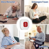 DAYTECH WiFi SOS Gomb Időseknek - Tuya Okos Vészjelző Rendszer 7