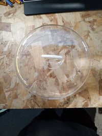 Guzzini Feeling poklopac za tortu od bijele plastike Ø29 x 11,5 cm - izvana izgreban, inače — izgrebana površina poklopca (stanje: vidi 2. sliku) 5