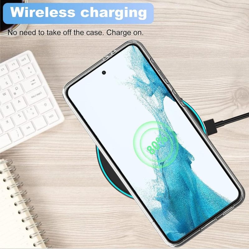 Samsung Galaxy S22 Átlátszó Ultravékony Védőtok - Karcálló, Sárgulásmentes TPU
