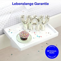 BedShelfie Emeletes Ágy Polc - Fehér Fa Éjjeliszekrény Kollégistáknak 6